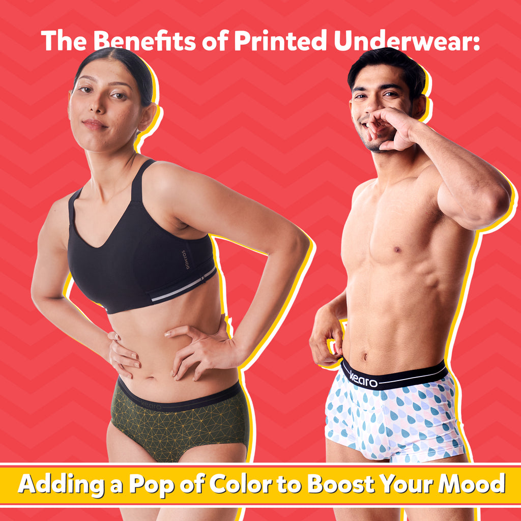 The Benefits of Printed Underwear: Adding a Pop of Color to Boost Your Mood